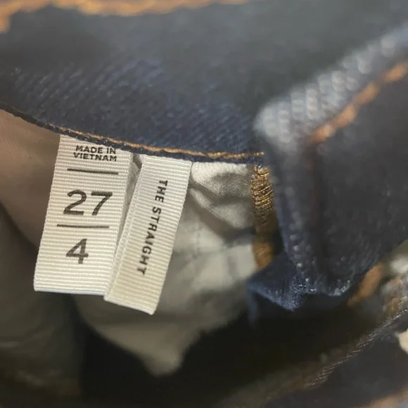 Loft “The Straight” Dark Wash Denim - Picture 8 of 15